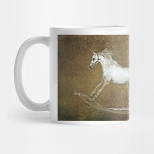 Vintage Style Rocking Horse Mug